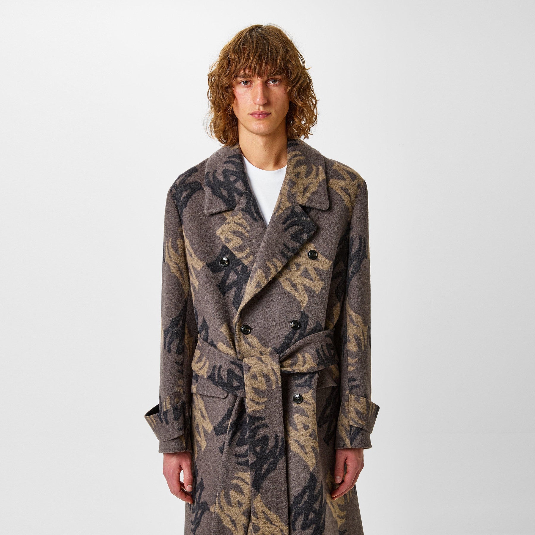 Ma Quad Double Breasted Overcoat