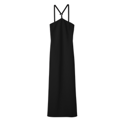 Long dress Black - Crepe