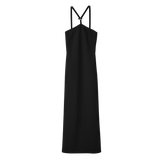 Long dress Black - Crepe
