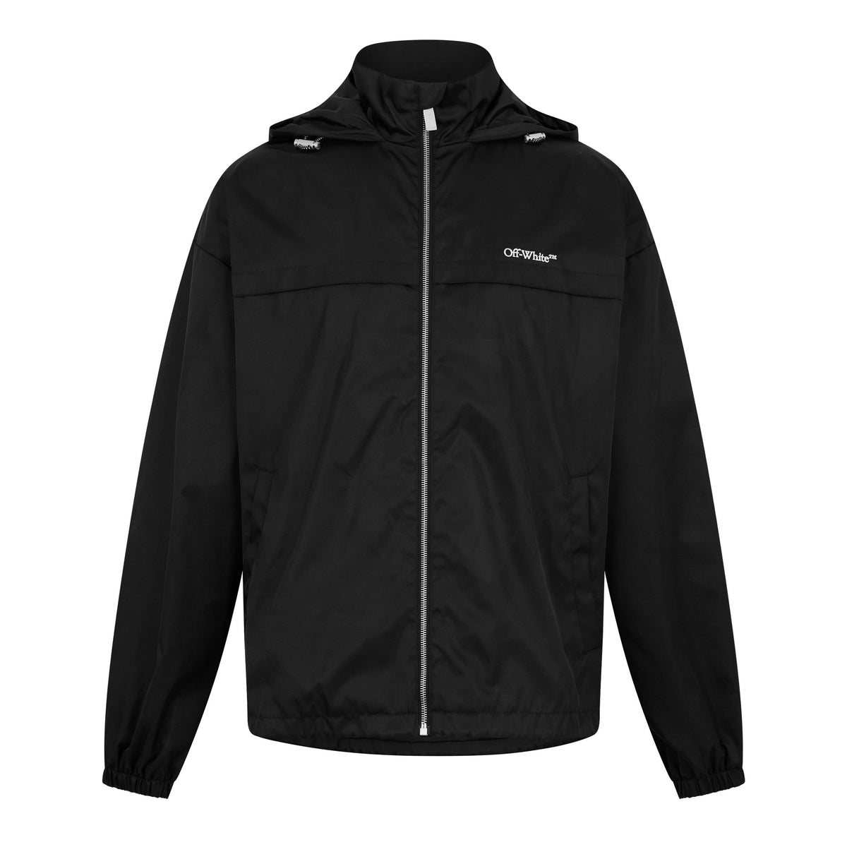 Embroidered Bookish Windbreaker Jacket