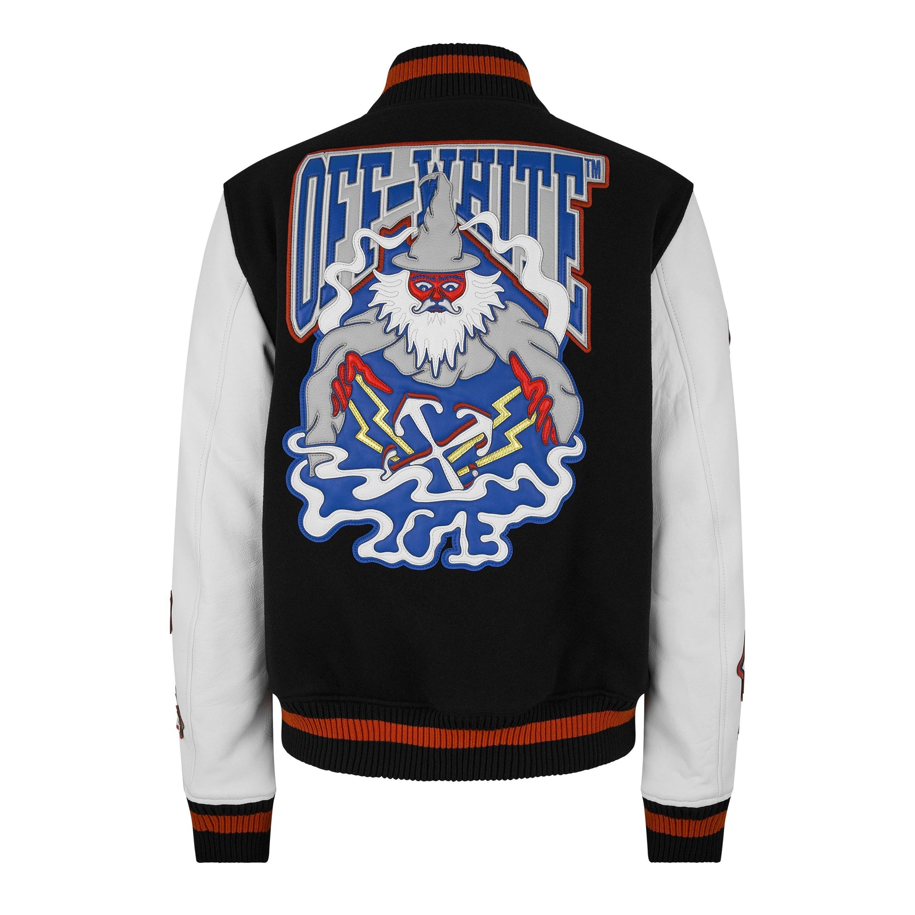 Wizard Leather Varsity Jacket