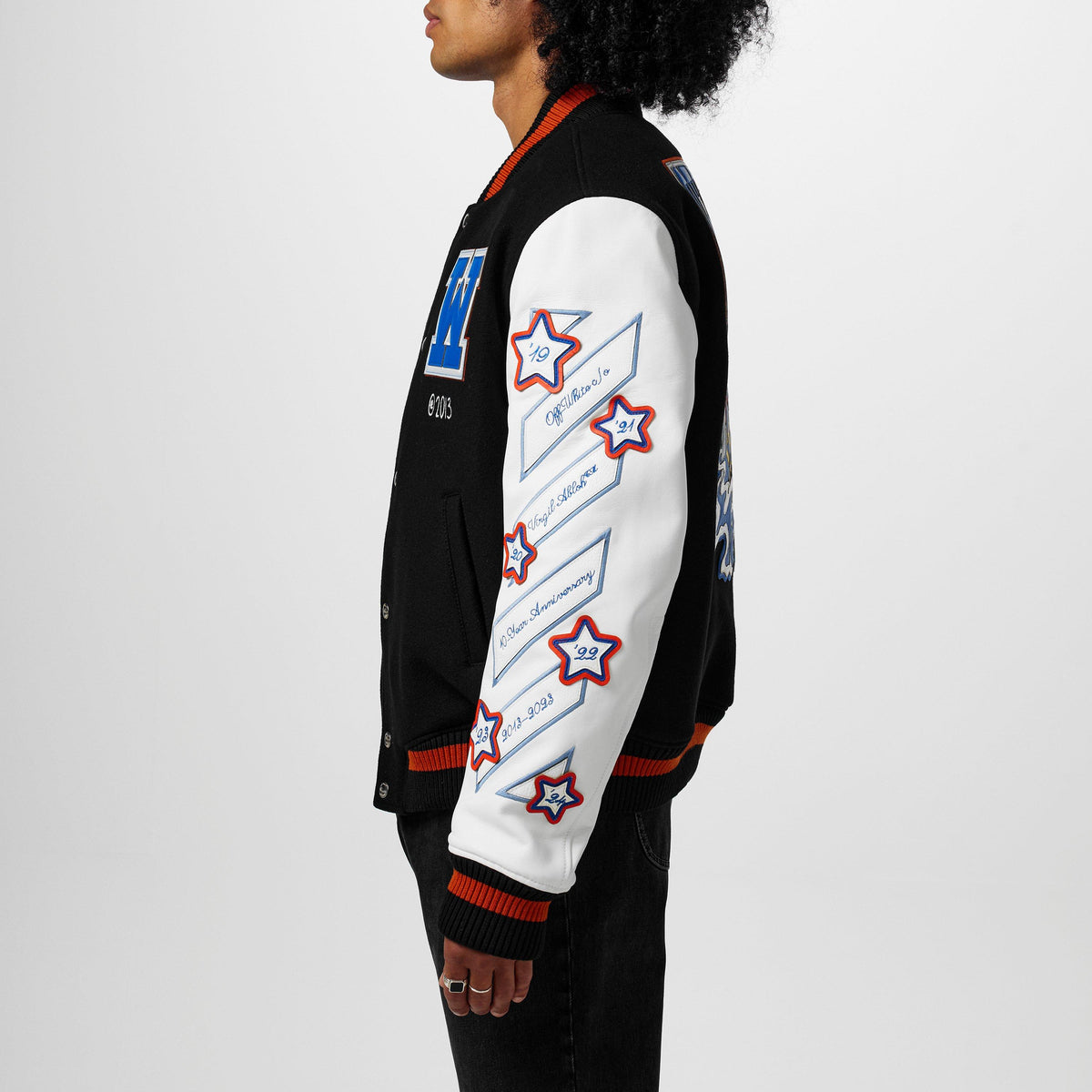 Wizard Leather Varsity Jacket