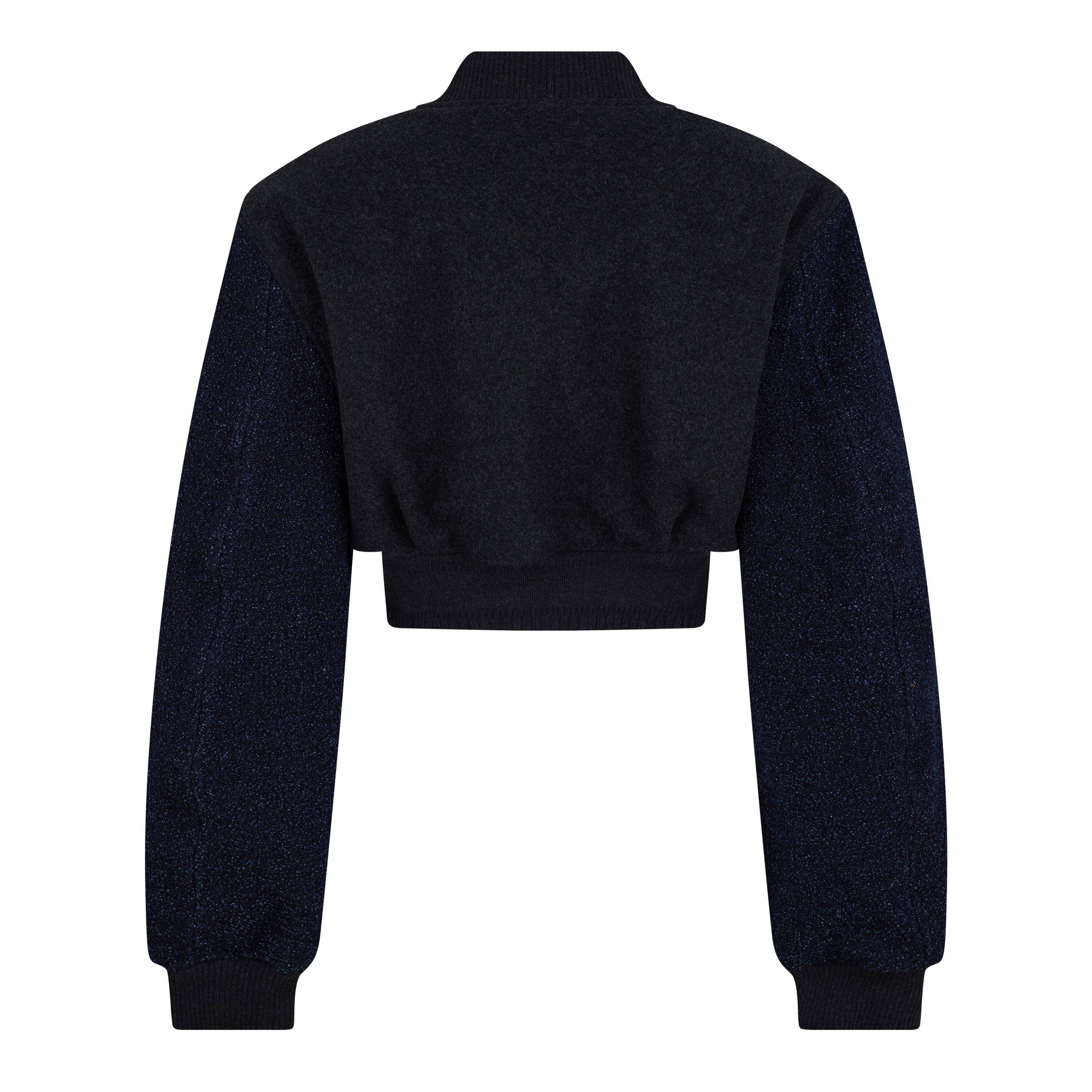Cropped Varsity Jacket