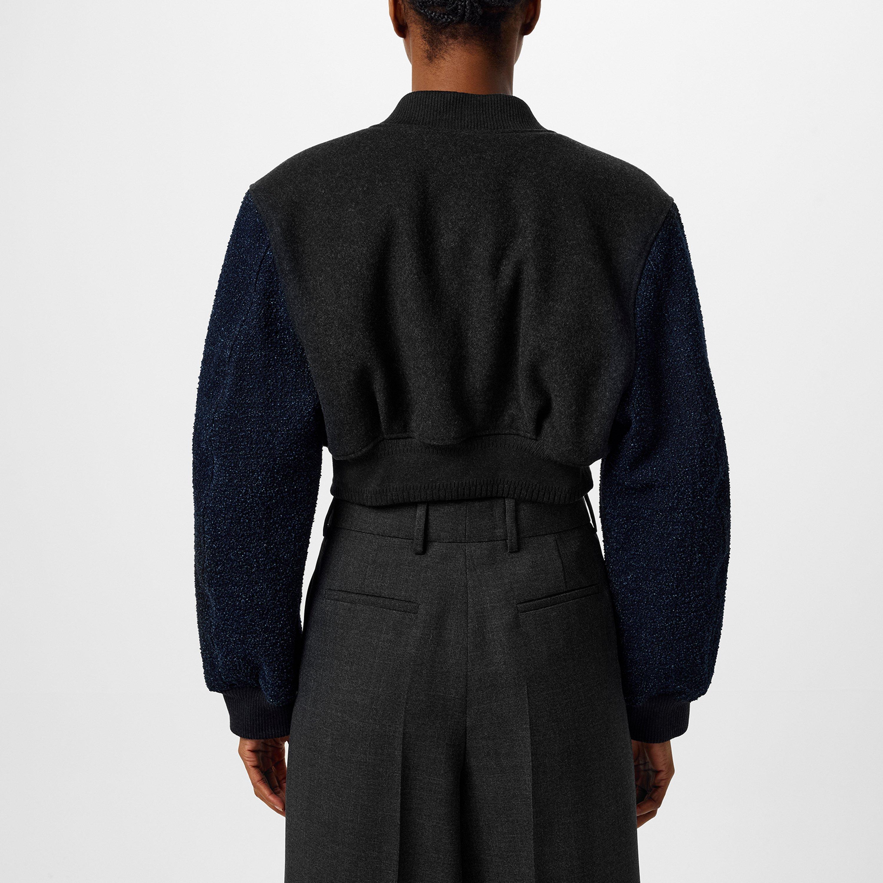 Cropped Varsity Jacket