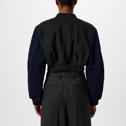 Cropped Varsity Jacket