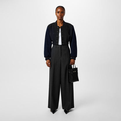 Cropped Varsity Jacket