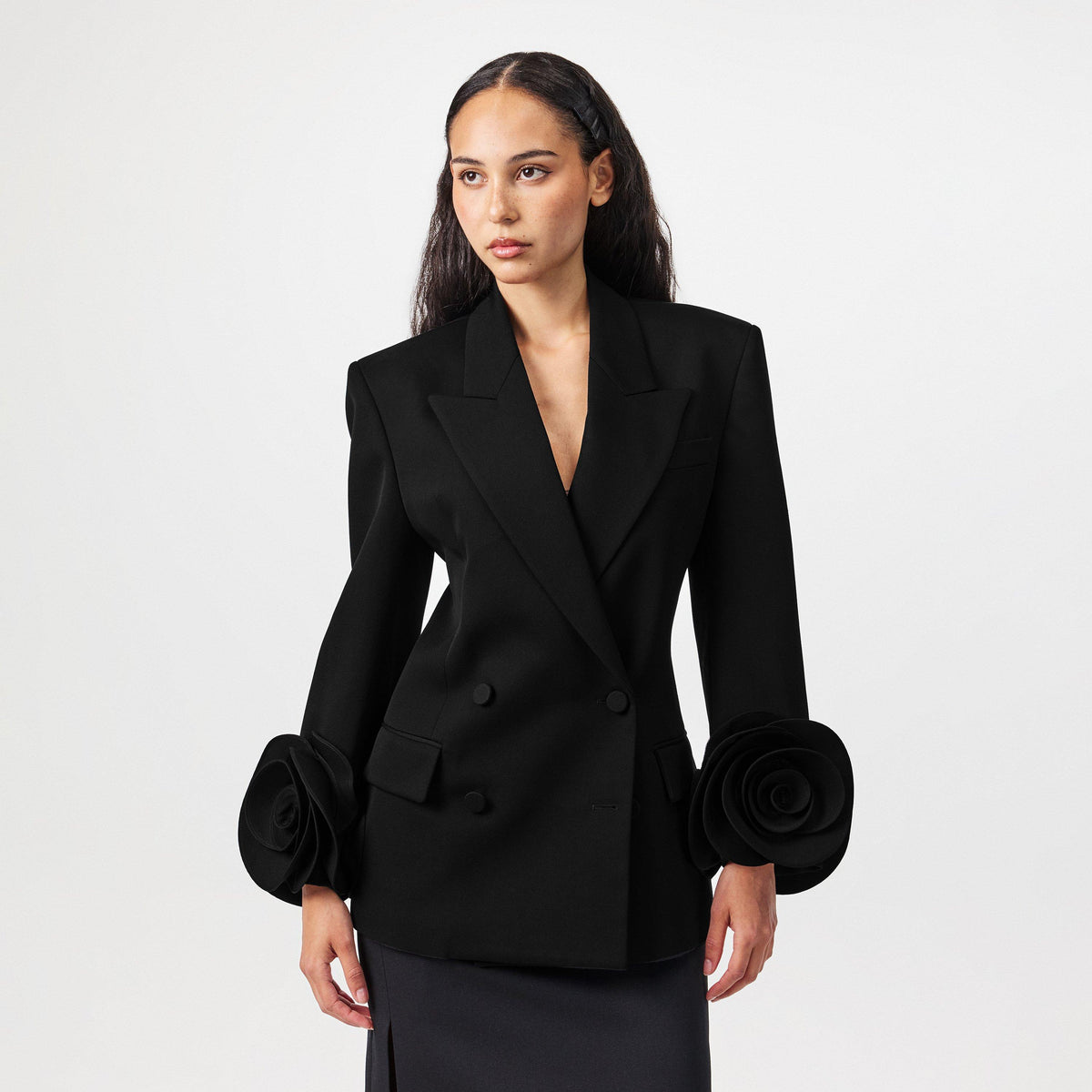 Rose Grisaille Blazer