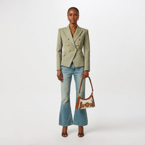 Grain De Poudre 6-Button Jacket