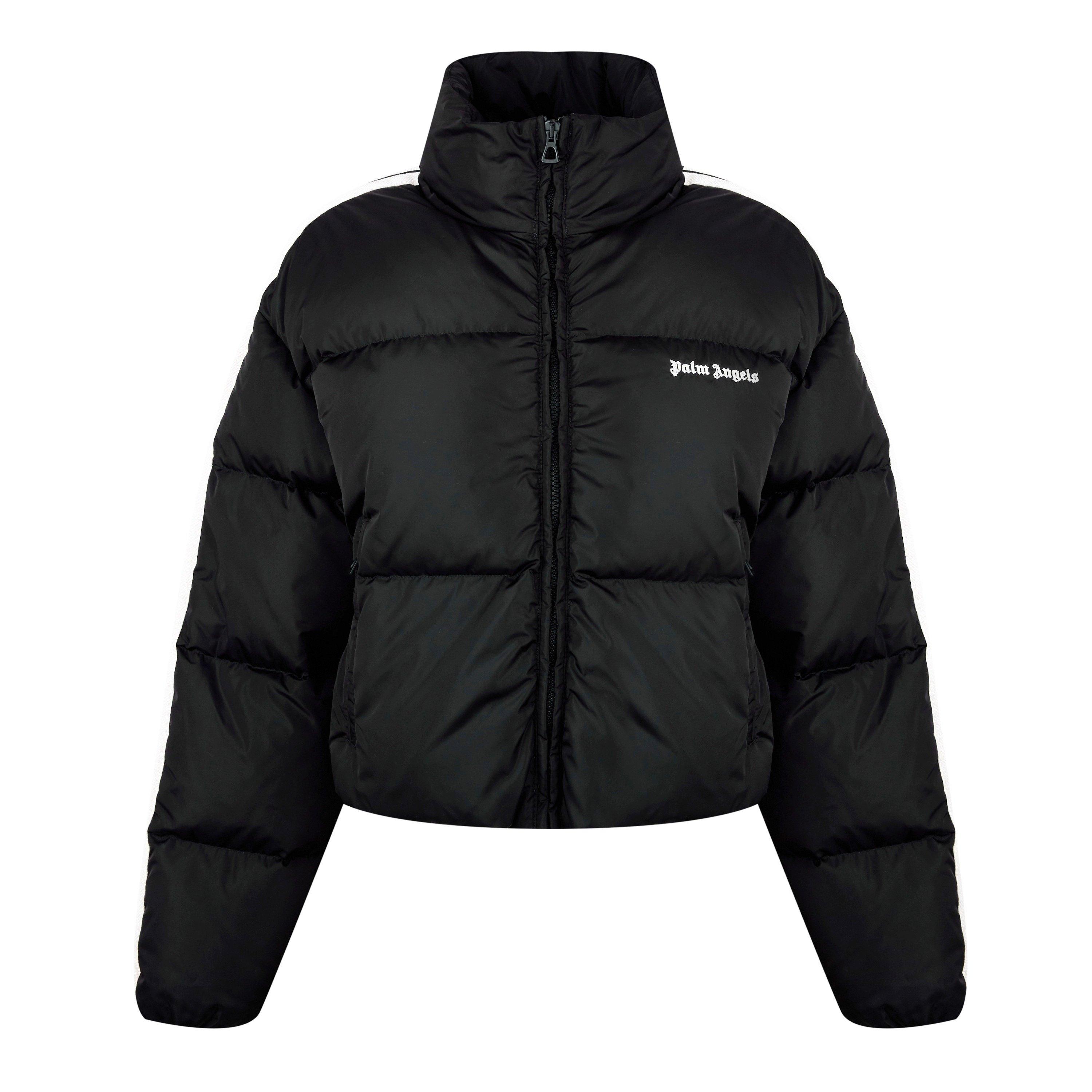 Cropped Track Padded Jacket