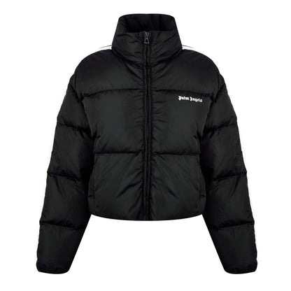 Cropped Track Padded Jacket