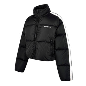 Cropped Track Padded Jacket