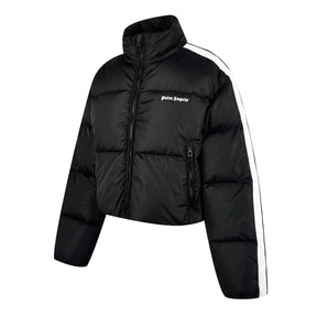 Cropped Track Padded Jacket