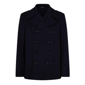 Double Breasted Wool Peacoat