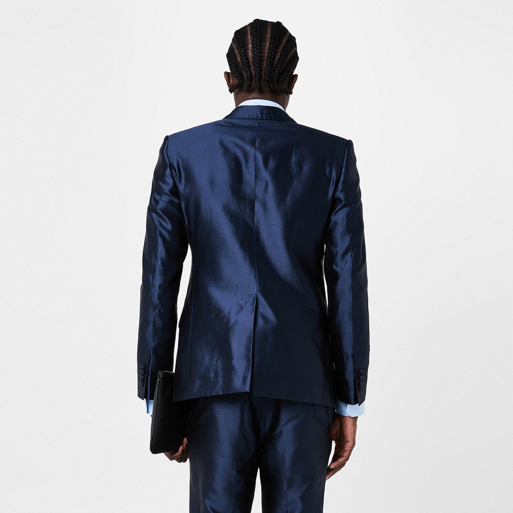 Double Breasted Silk Jacket