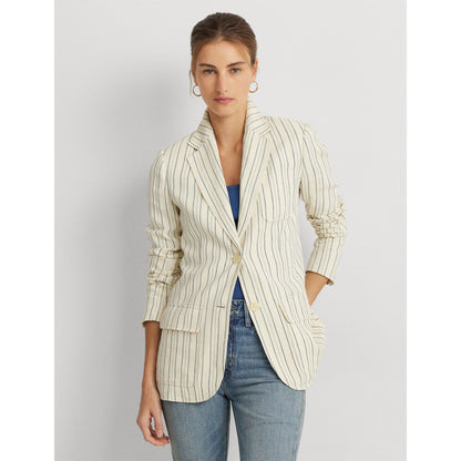Lawdro Linen Long Sleeve Blazer