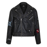 X Metallica Leather Jacket