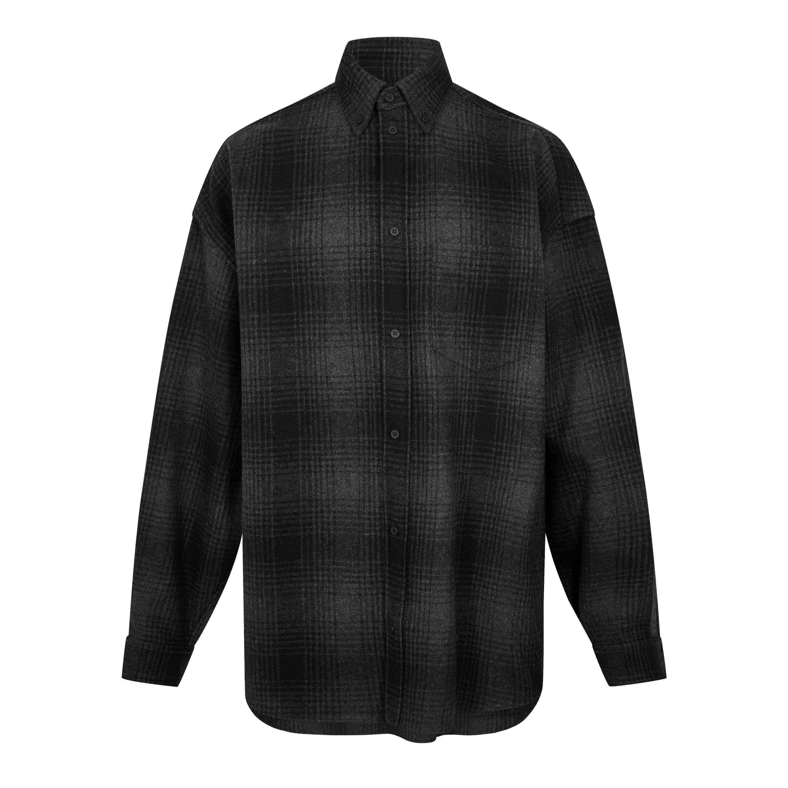 Oversized Check Shirt