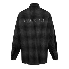 Oversized Check Shirt