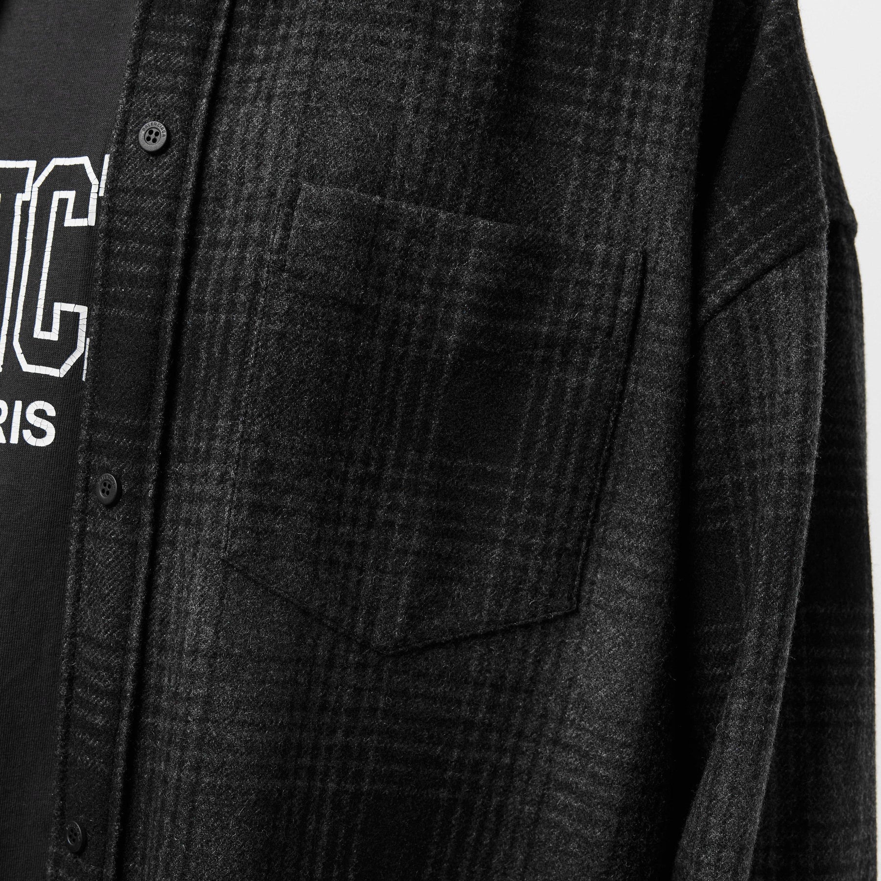 Oversized Check Shirt