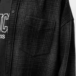 Oversized Check Shirt