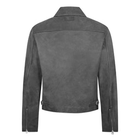 Washed Leather Jacket