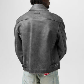 Washed Leather Jacket