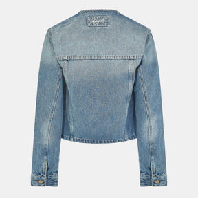 Deia Collarless Jacket