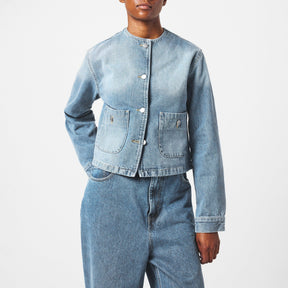 Deia Collarless Jacket