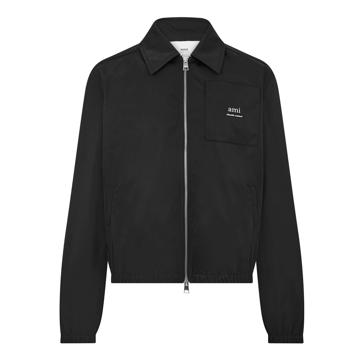Ami Text Zip Jacket