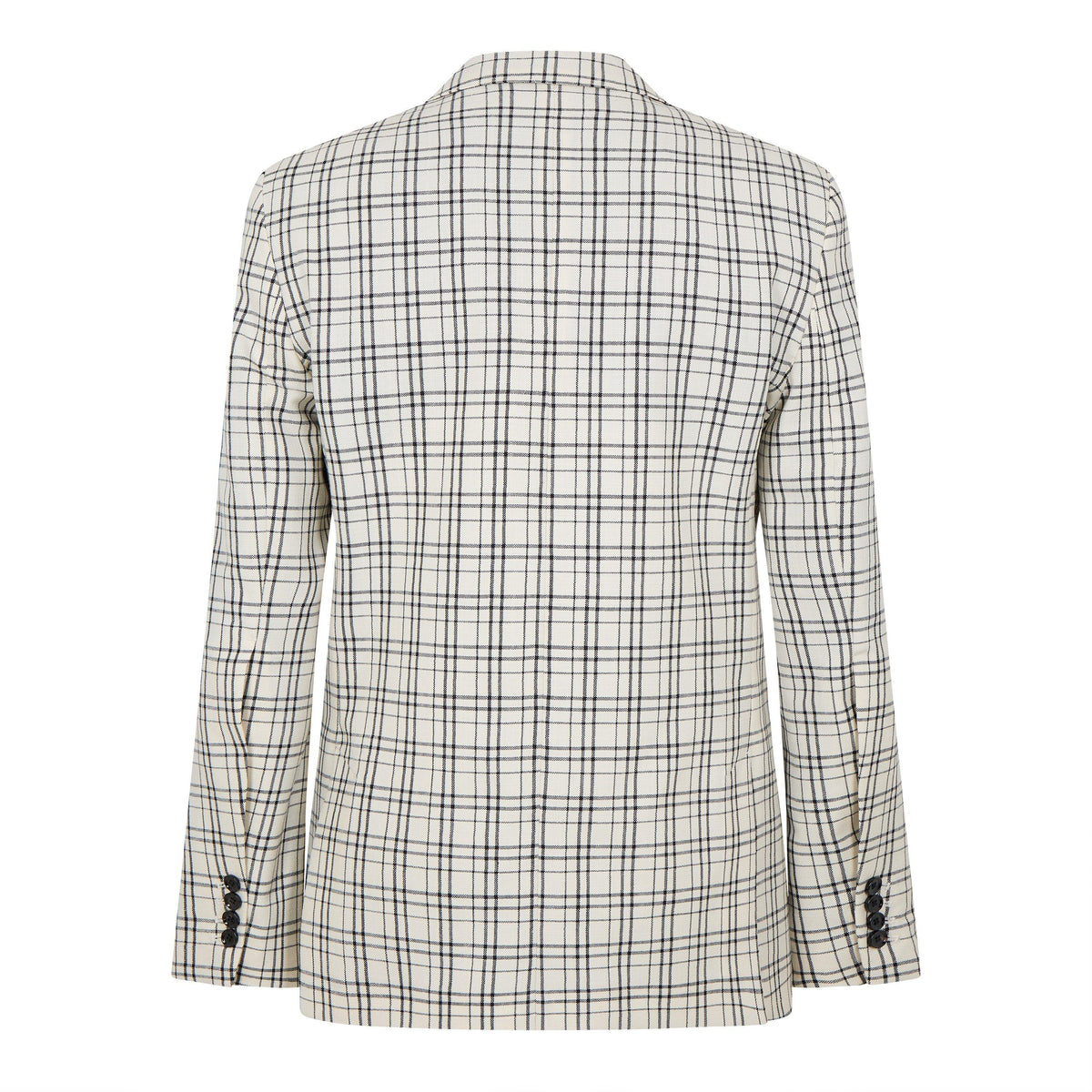 Check Single Breasted Blazer