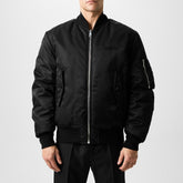 Nylon Twill Bomber Jacket