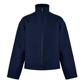 Zip Jacket With Logo Embroidery