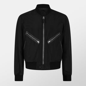 Poplin Bomber Jacket