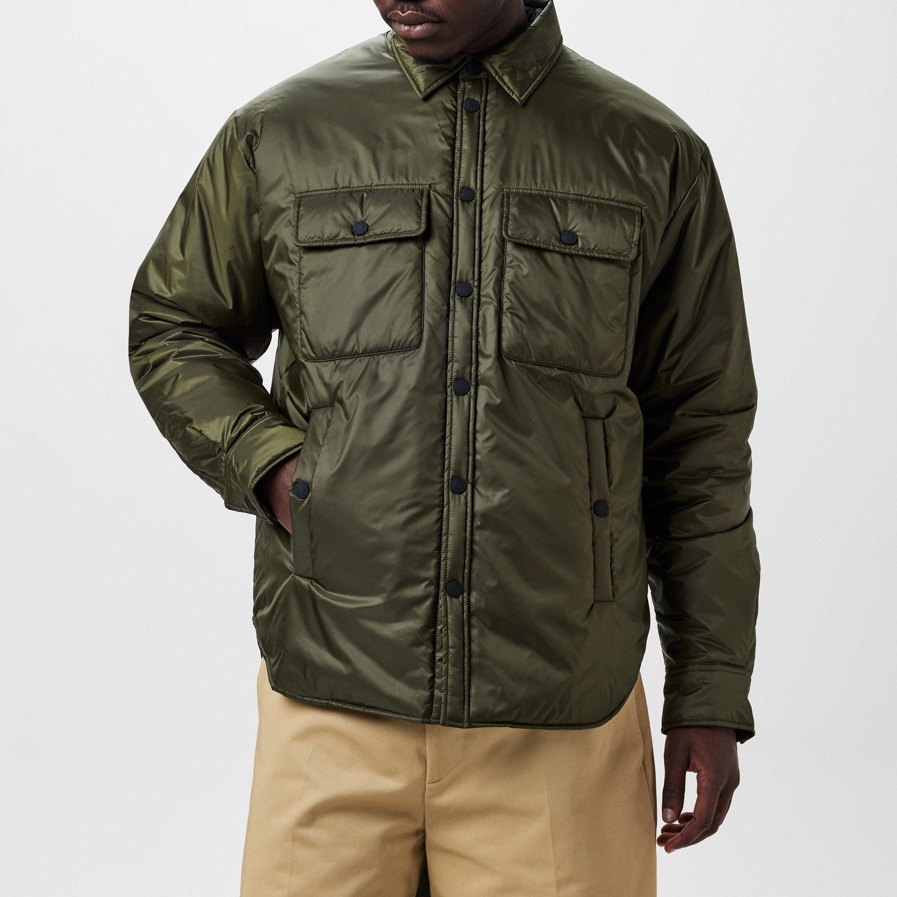 Light Puffer Overshirt