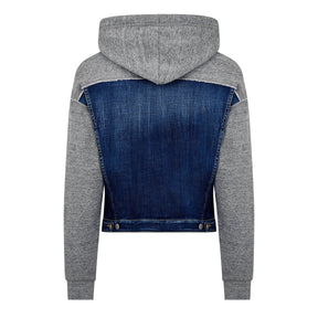 Panelled Hooded Jacket
