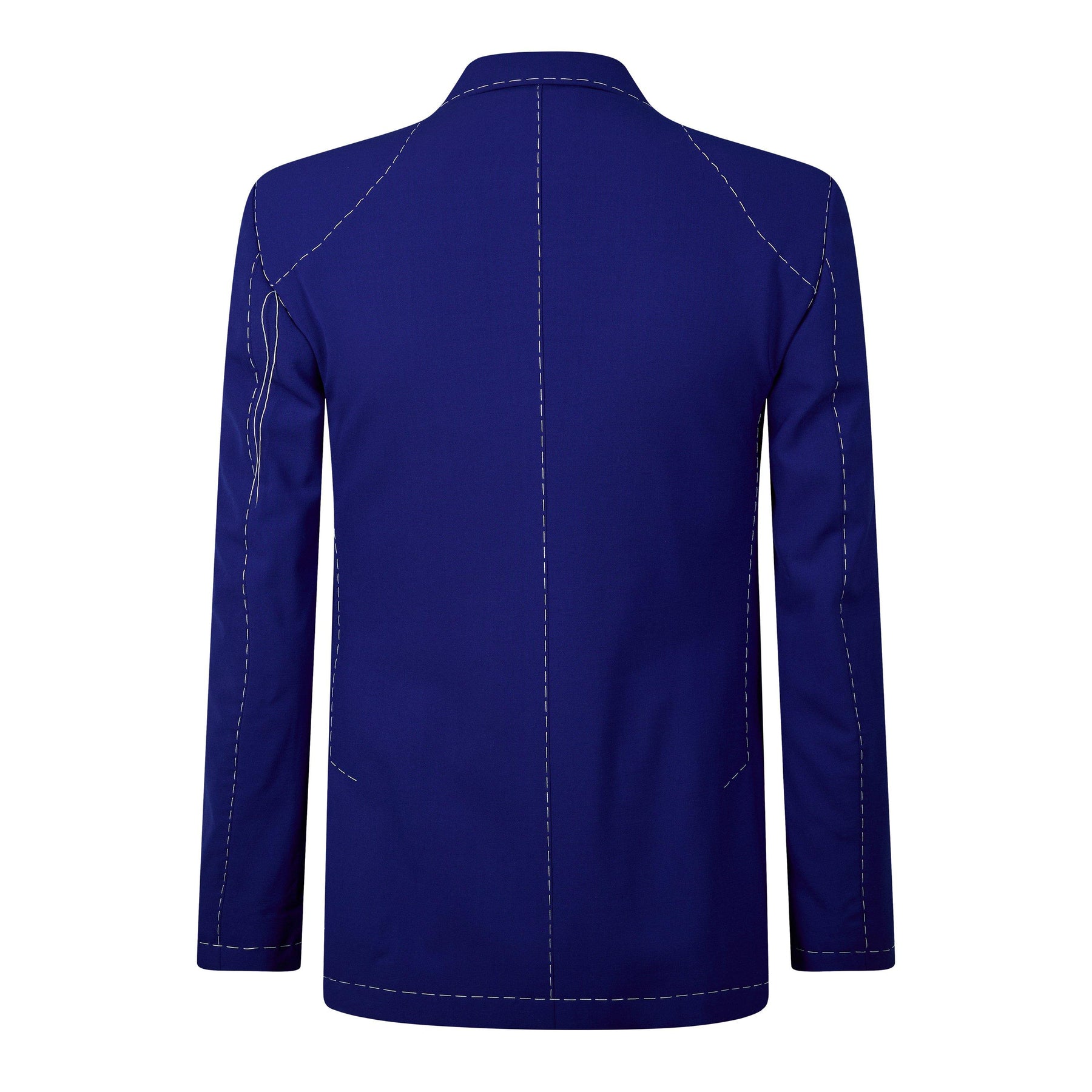 Runway Body Stitch Double-Breasted Jacket