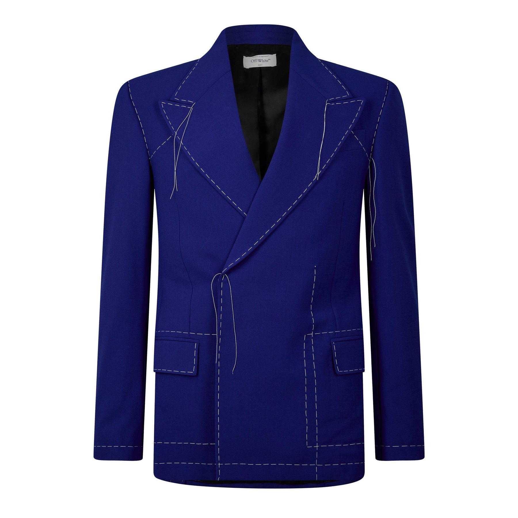 Men's Body Stitch Tux Jacket with Contrast Stitching