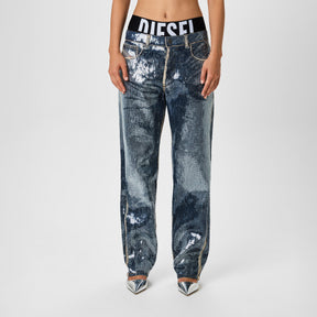 D-Ark Sequin Bootcut Jeans