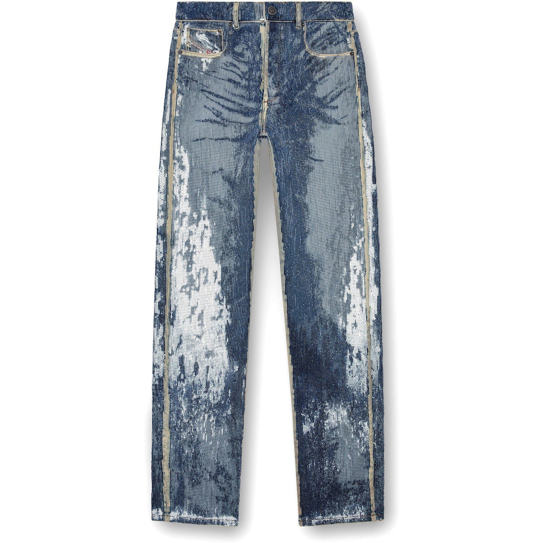 D-Ark Sequin Bootcut Jeans