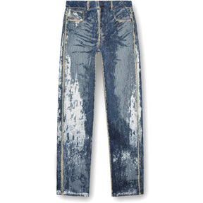 D-Ark Sequin Bootcut Jeans