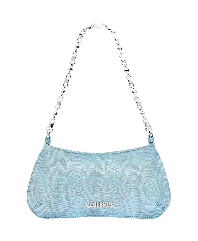 Blue Lizard Embossed La Piccola Bisou