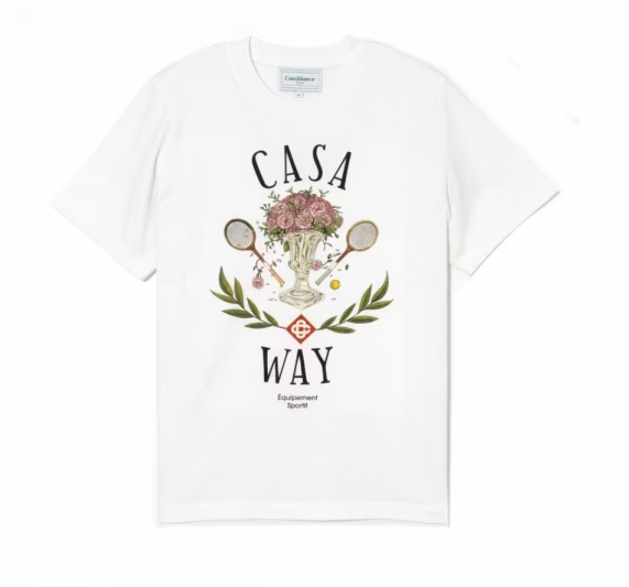 Casablanca Printed Logo T-Shirt