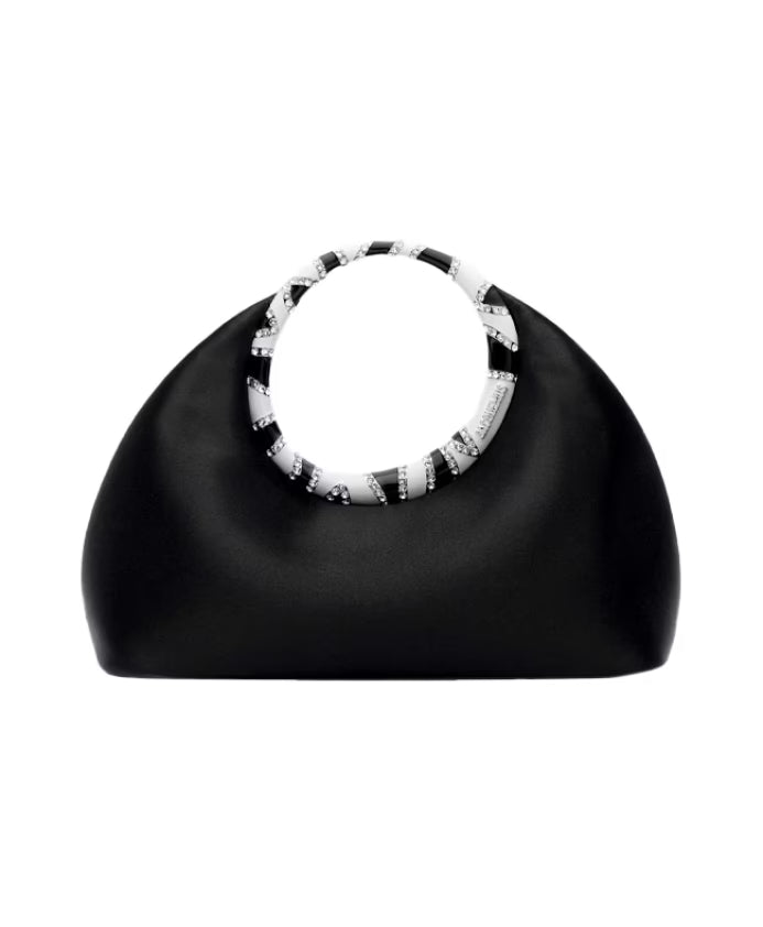 Stylish Black Bags with Polyester Composition