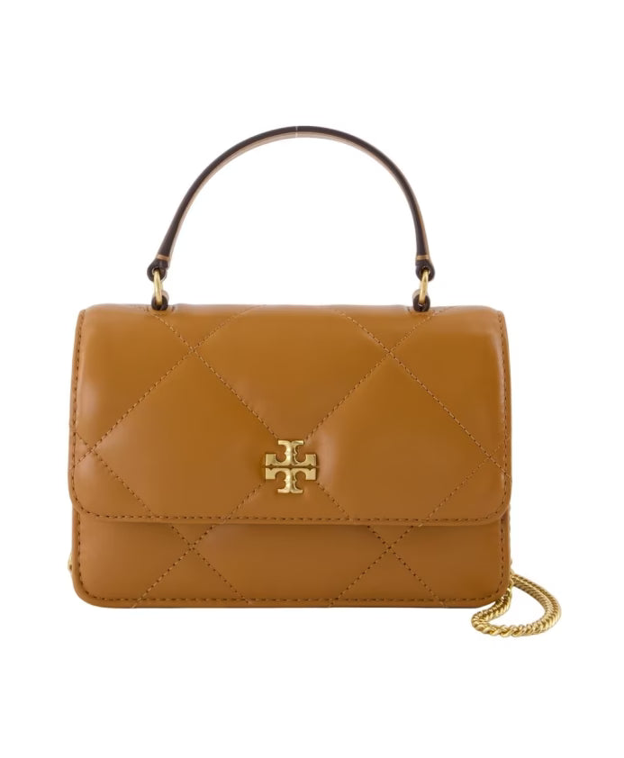 Diamond Mini Top Handle Wallet Chain