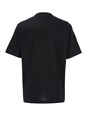 Versace Black T-Shirt with Medusa Head Logo Print on the Front in Cotton Man
