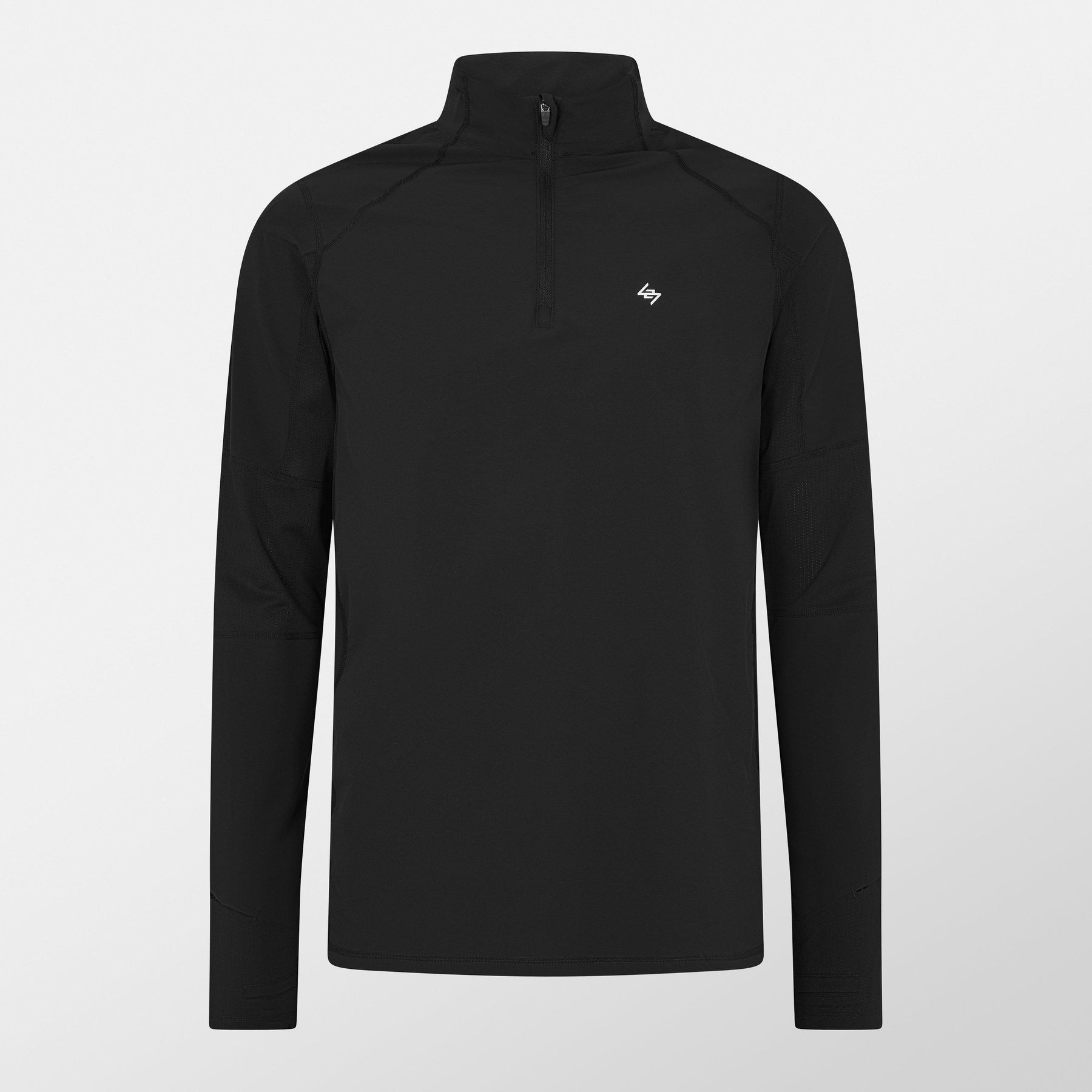 Men's Quarter-Zip Long-Sleeve Performance Gym Top