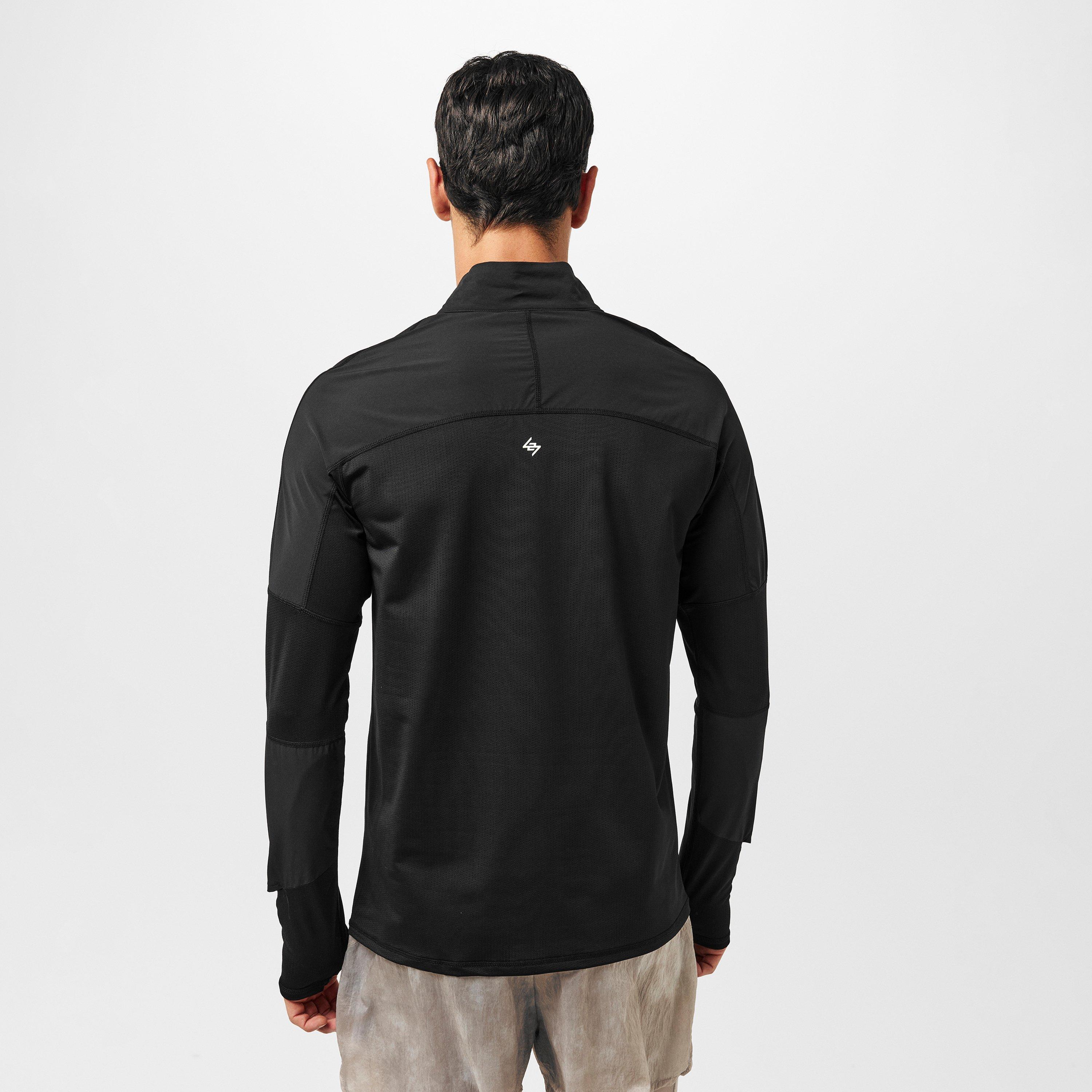 Quarter-Zip Long-Sleeve Performance Gym Top