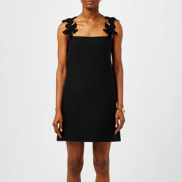 Floral Embroidered Mini Dress