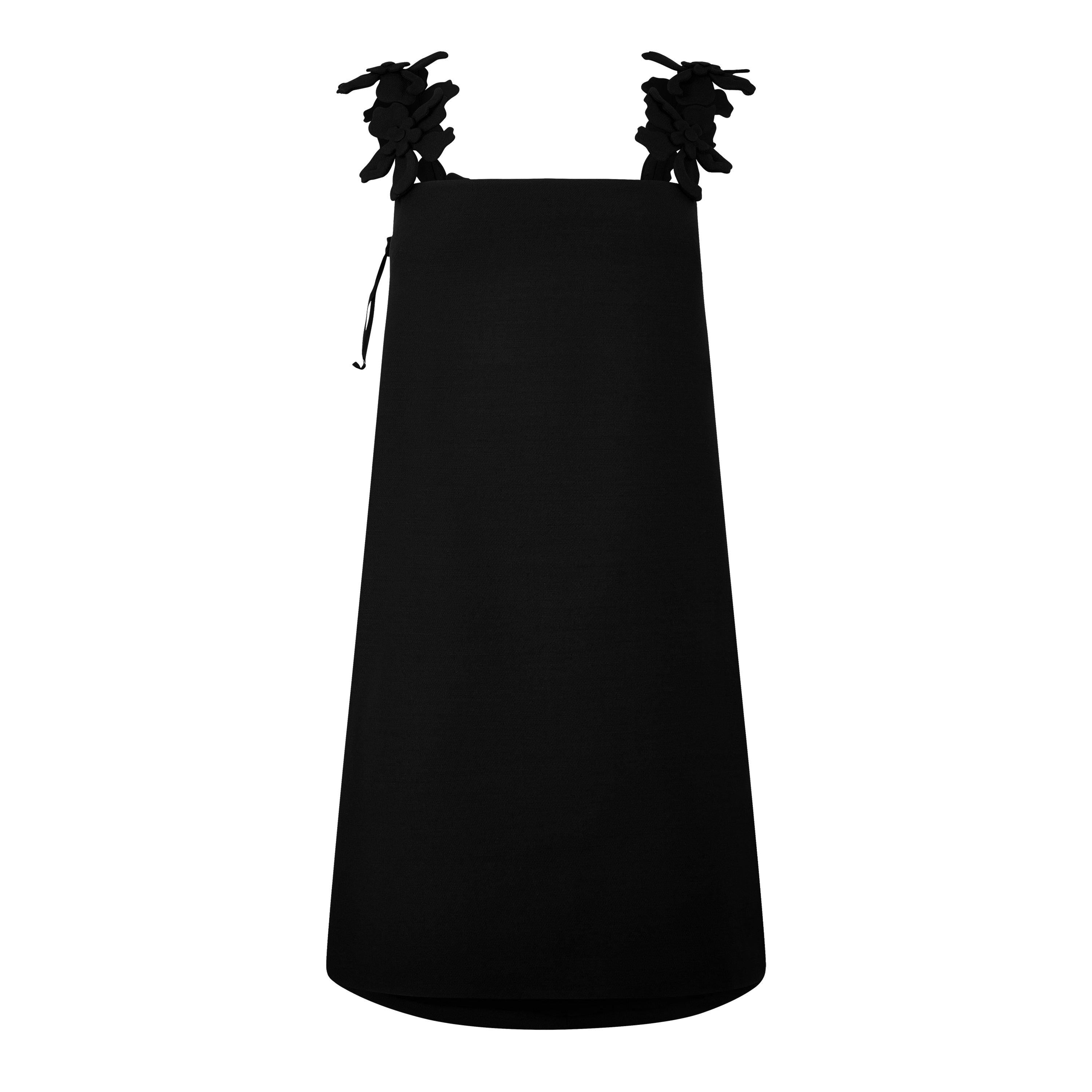 Floral Embroidered Mini Dress