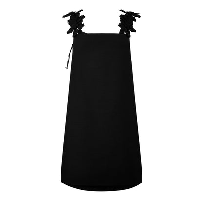 Floral Embroidered Mini Dress